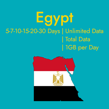 Prepaid Travel eSIM for Egypt