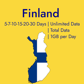 Prepaid eSIM for Travel in Finland