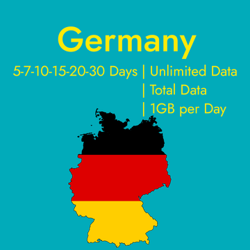 Travel eSIM for Germany Flexible Plans