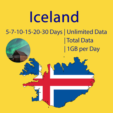 eSIM for Traveling in Iceland