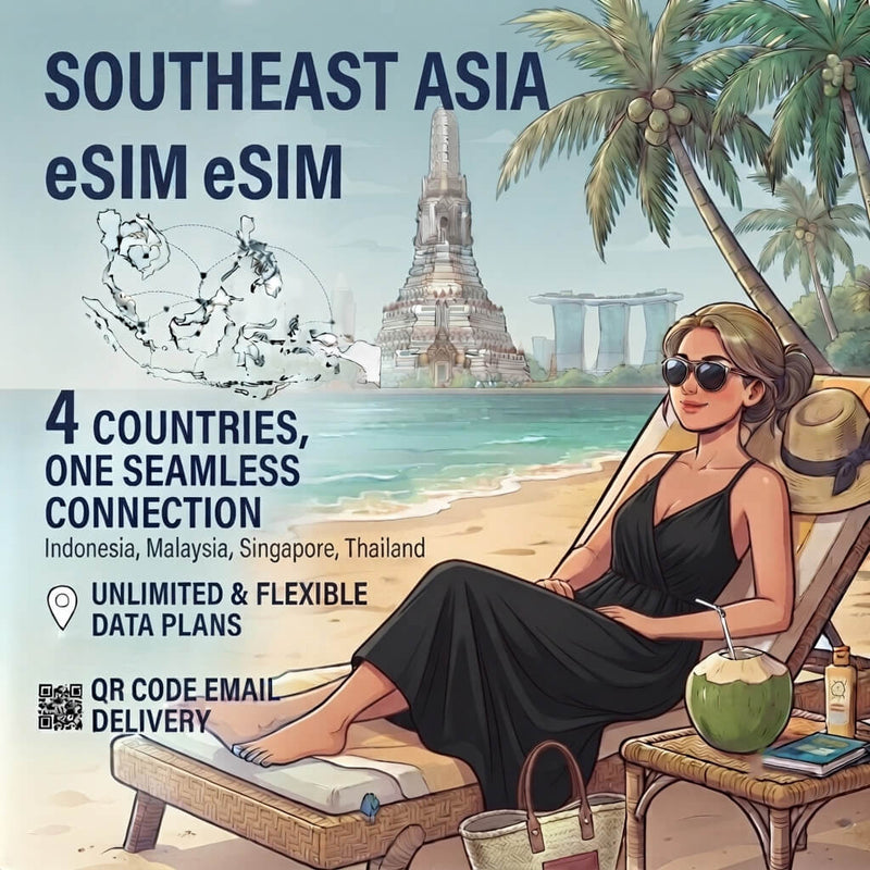 Southeast Asia eSIM Bundle for Travel
