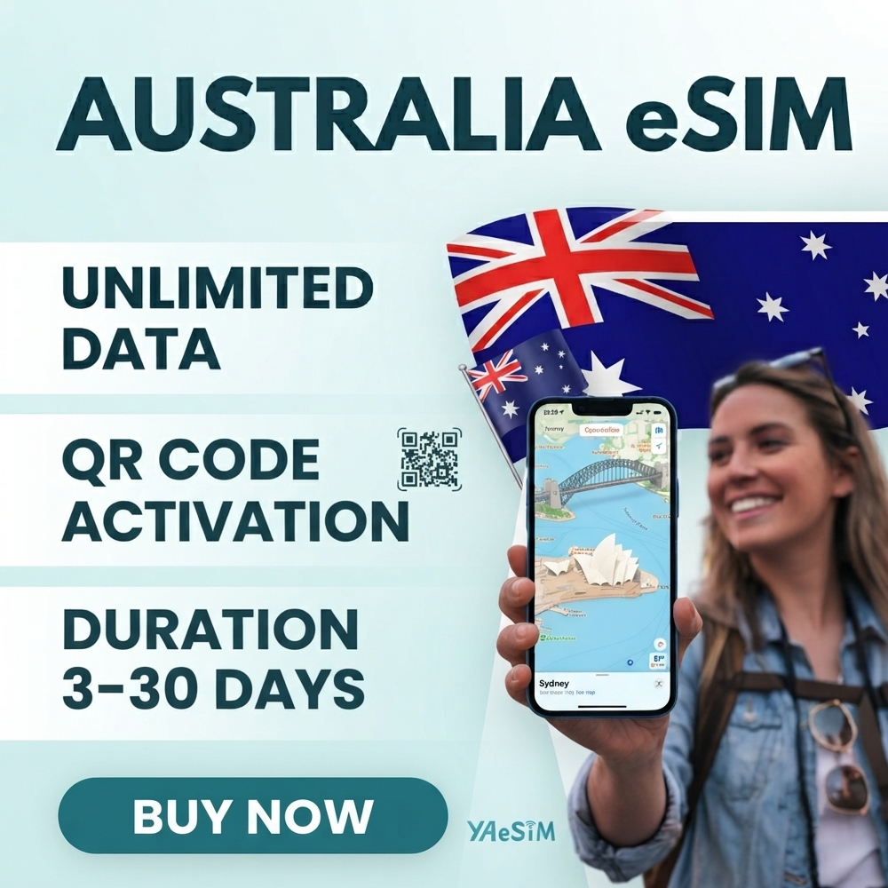 Australia eSIM for Travel