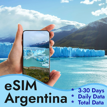 Buy Argentina eSIM Fast 4G/5G Internet Data from $11