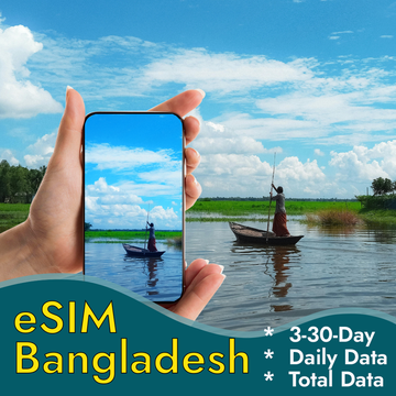 Bangladesh eSIM Best Prepaid Travel Data Plans