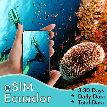 Best eSIM for Ecuador | Buy Travel Data Online