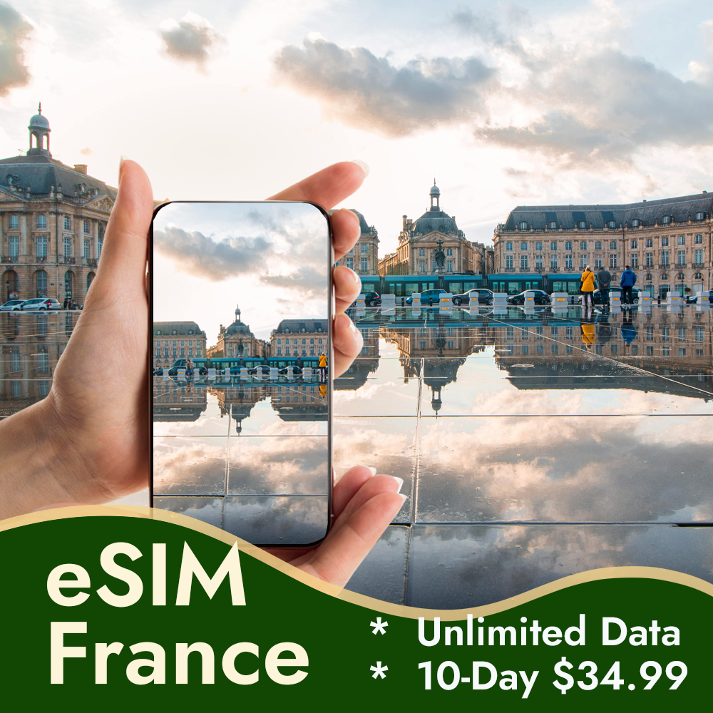eSIM for France Travel