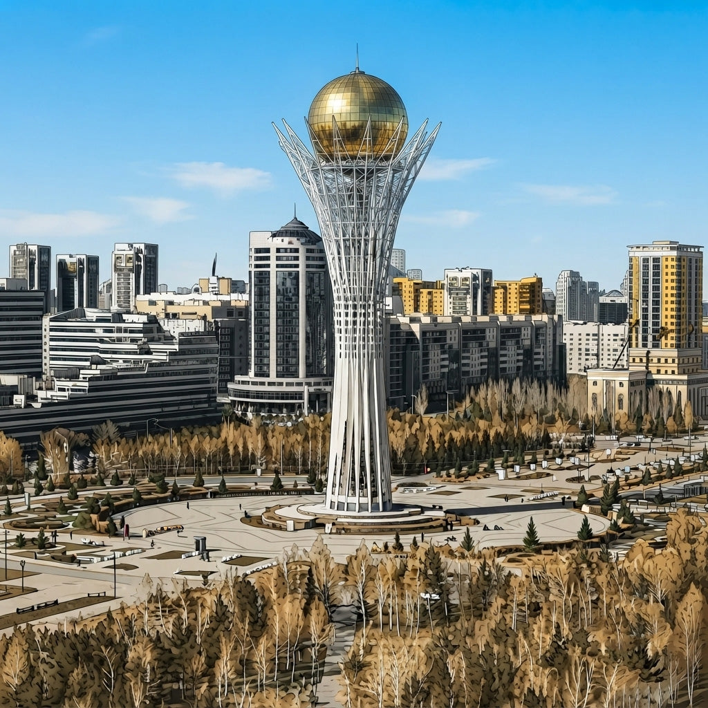 Prepaid Data eSIM for Tourists to Kazakhstan