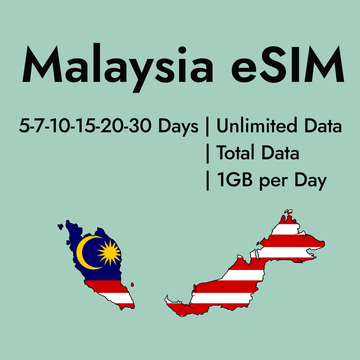 Travel eSIM Data Plans for Malaysia