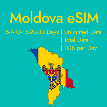 Data eSIM Plans for Traveling in Moldova