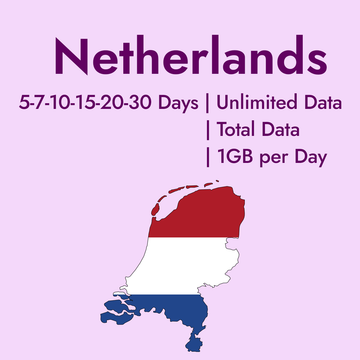 Netherlands eSIM for Travelers