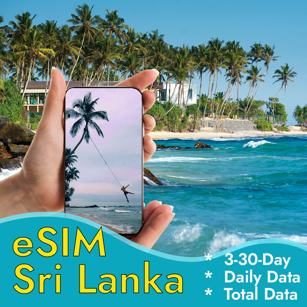 Sri Lanka eSIM Affordable Mobile Data for Travelers