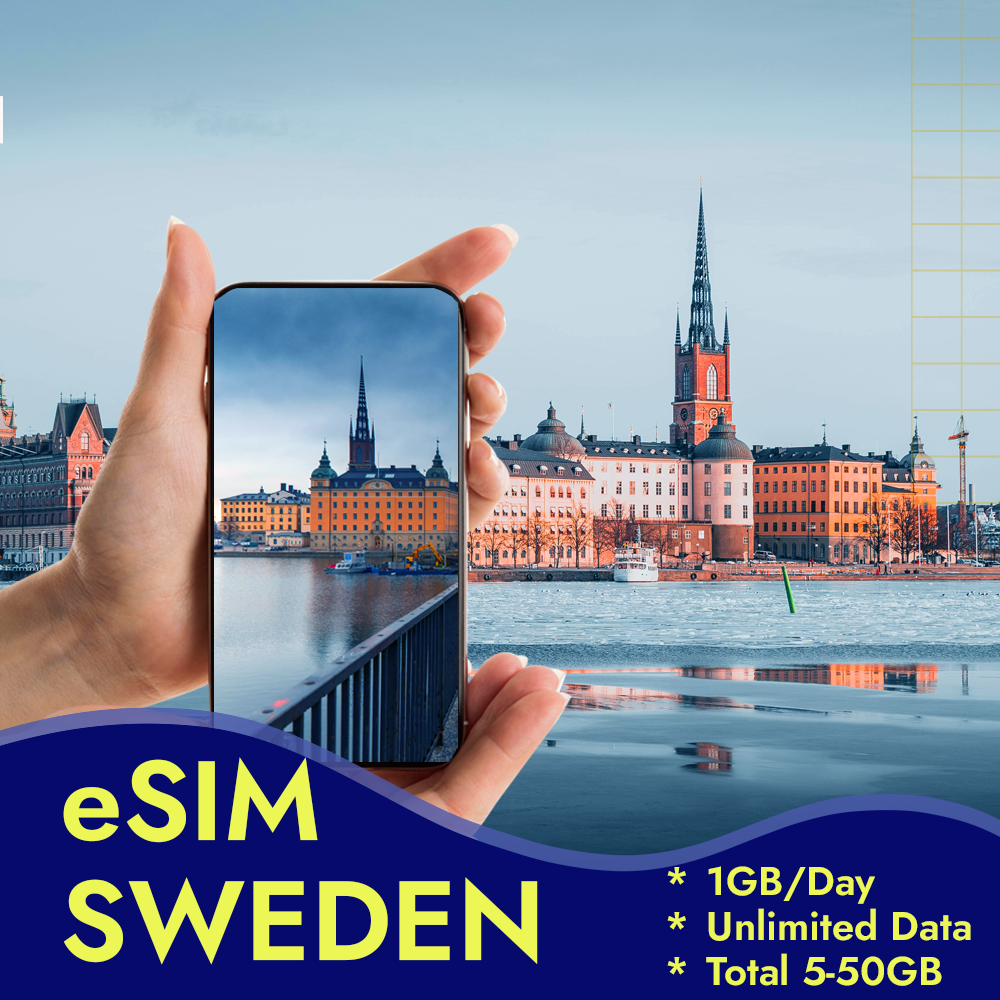 Best Sweden eSIM for Travel | Start from $4