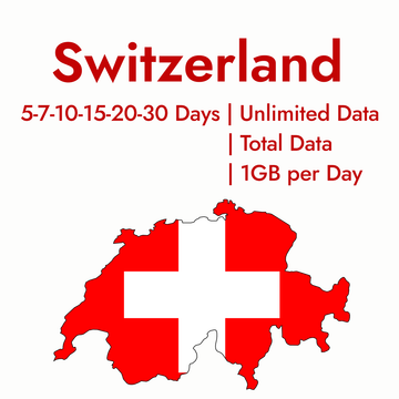 Get Unlimited Data in Switzerland | Prepaid Travel eSIM