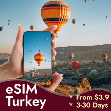 Best Turkey eSIM for Travel 4G LTE High Speed