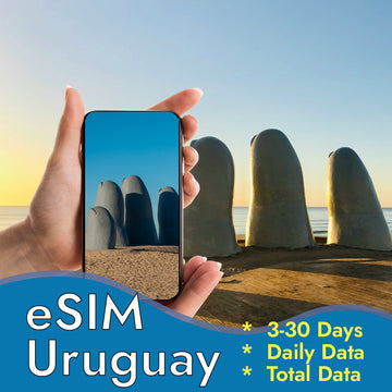 Best Uruguay eSIM for Travelers Daily & Total Data Options